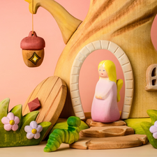 PRE-ORDER Bumbu Wooden Fairy (Pink)