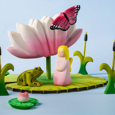 PRE-ORDER Bumbu Wooden Fairy (Pink)