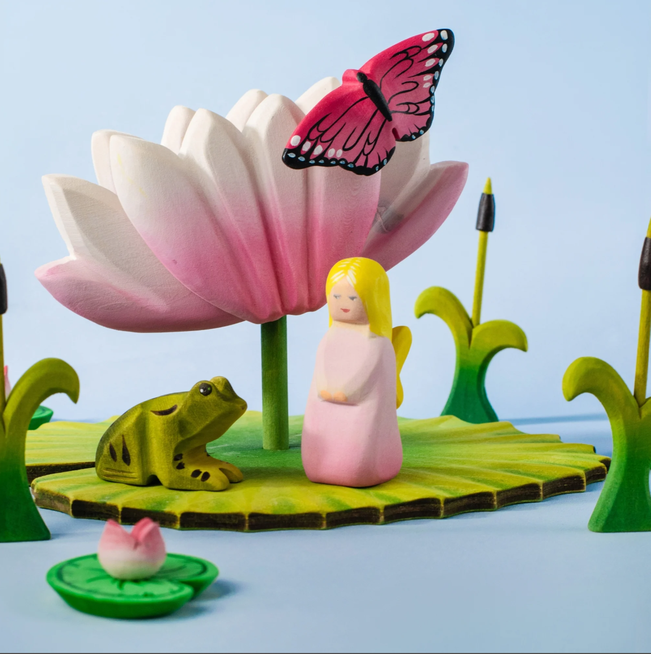 PRE-ORDER Bumbu Wooden Fairy (Pink)