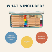 Watercolour Pencils Art Set (Bright Mix)