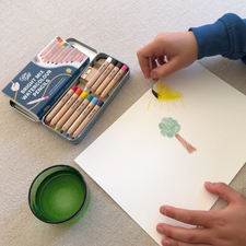 Watercolour Pencils Art Set (Bright Mix)