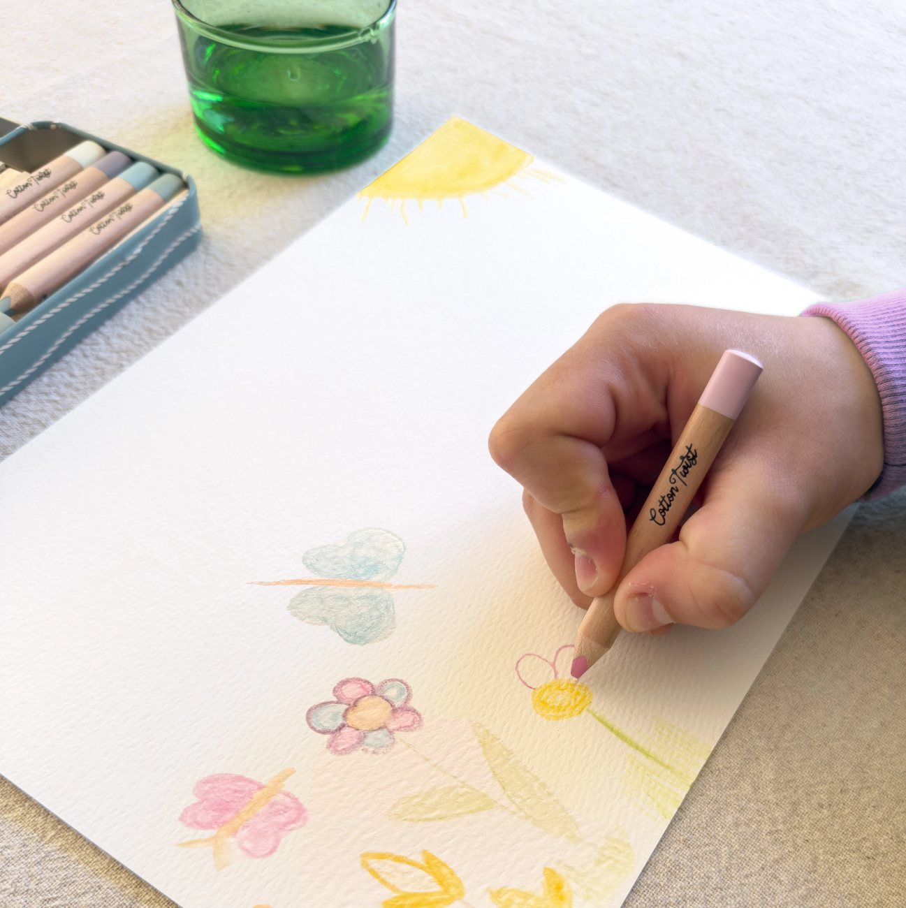 Watercolour Pencils Art Set (Pastel)