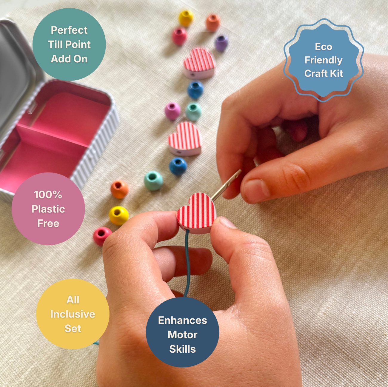 Heart Bracelet Craft Kit
