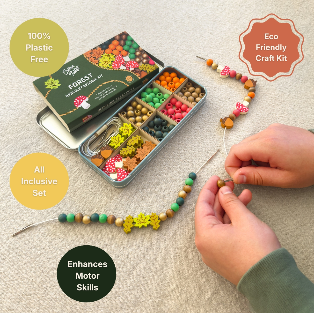 Forest Bracelet Beading Craft Kit