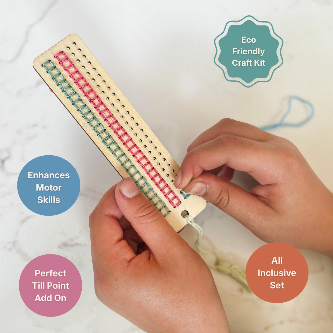 Make Your Own Stitched Tassel Bookmark | DIY Craft Kit