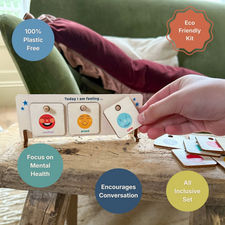 Wooden Feelings Chart for Kids