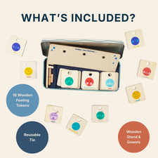 Wooden Feelings Chart for Kids