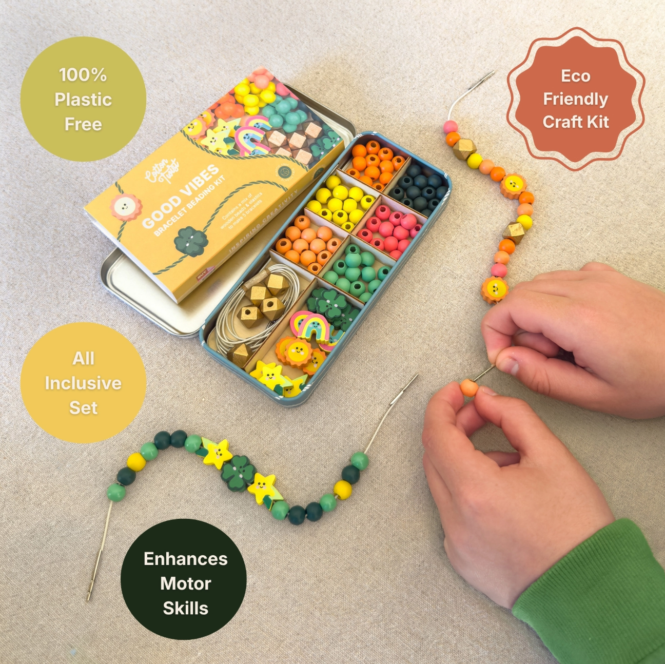 Good Vibes Bracelet Beading Craft Kit