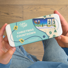 Christmas Countdown Wooden Calendar Chart