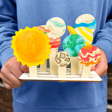 Solar System Wooden Craft Kit
