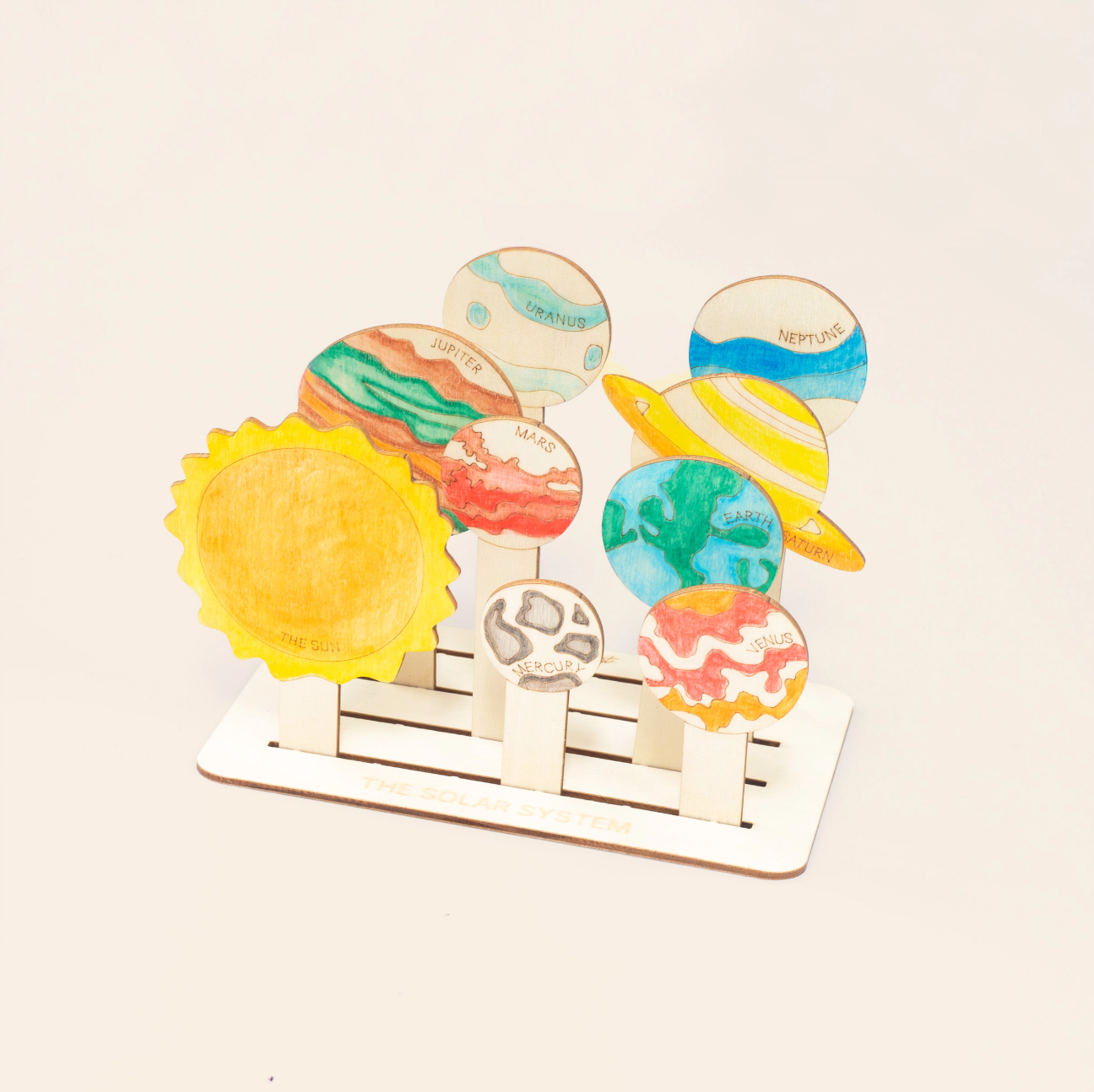 Solar System Wooden Craft Kit