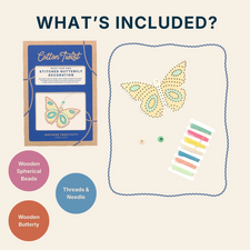 Make Your Own Stitched Butterfly Decoration Craft Kit (Butterfly)