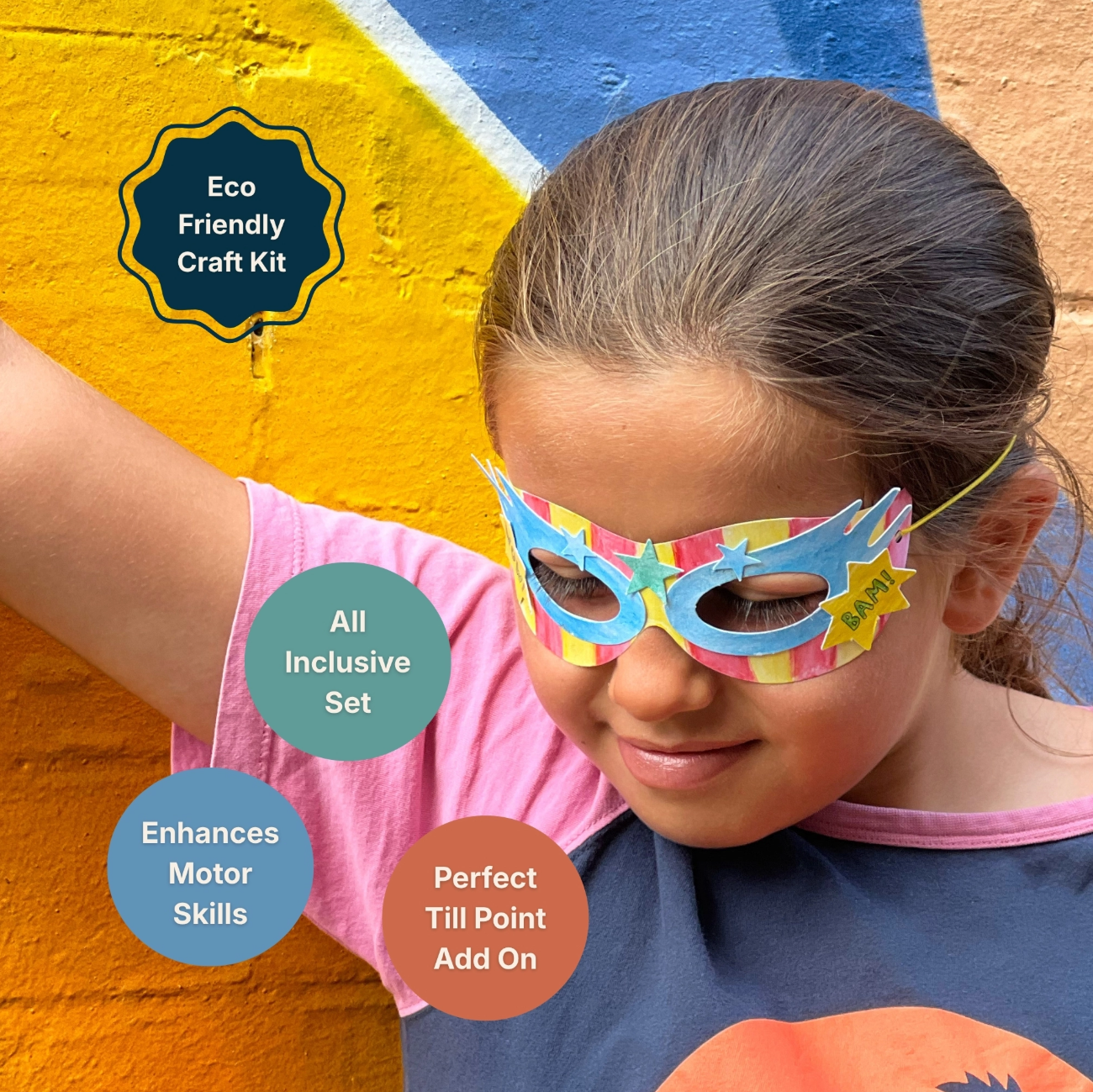 Make Your Own Superhero Mask Craft Kit
