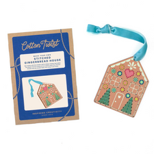 Make Your Own Stitched Gingerbread House
