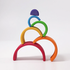 Grimm's Medium Stacking Rainbow (6 Pcs)