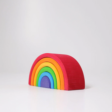 Grimm's Medium Stacking Rainbow (6 Pcs)