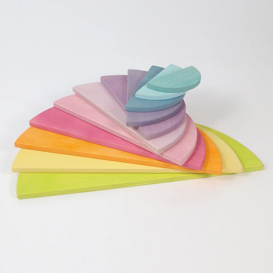 Grimm's Pastel Semi-Circles (11 Pcs)