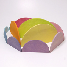 Grimm's Pastel Semi-Circles (11 Pcs)