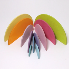 Grimm's Pastel Semi-Circles (11 Pcs)