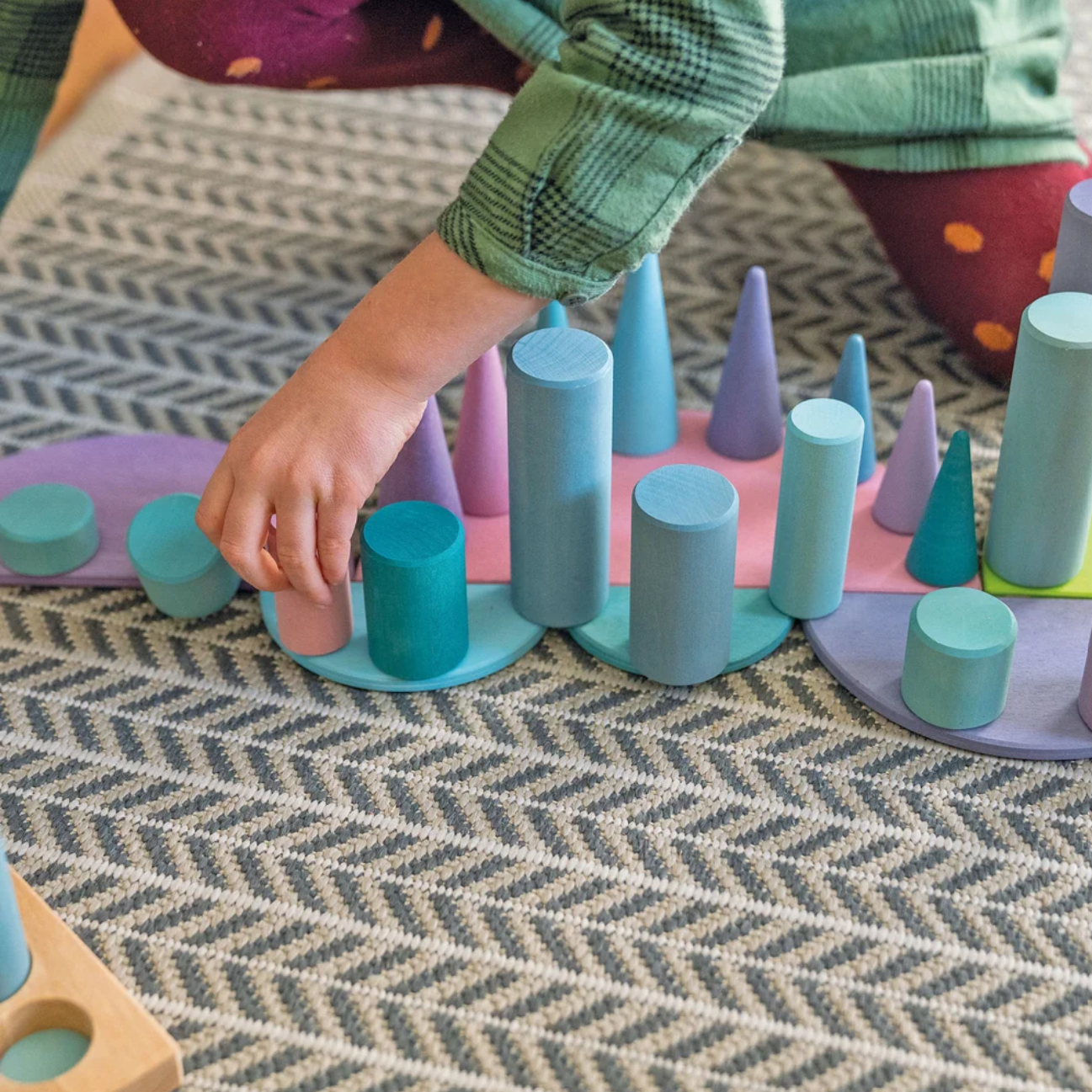 Grimm's Pastel Semi-Circles (11 Pcs)