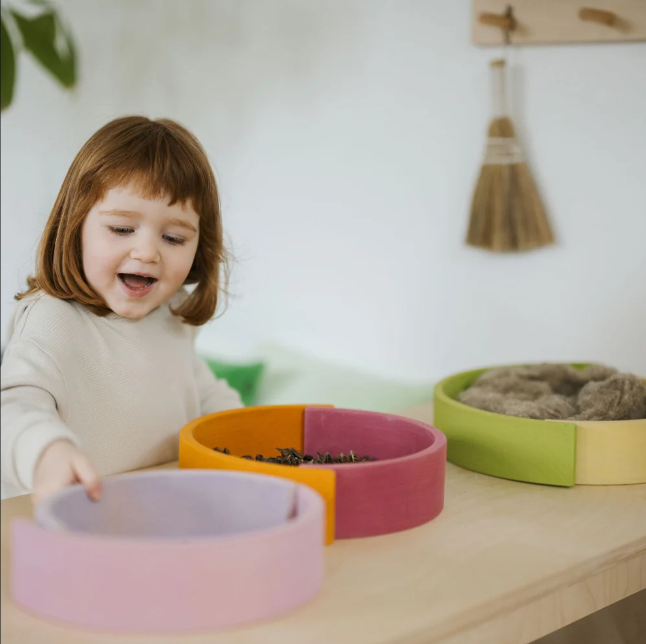 Grimm's Large Stacking Rainbow - Pastel (12 Pcs)