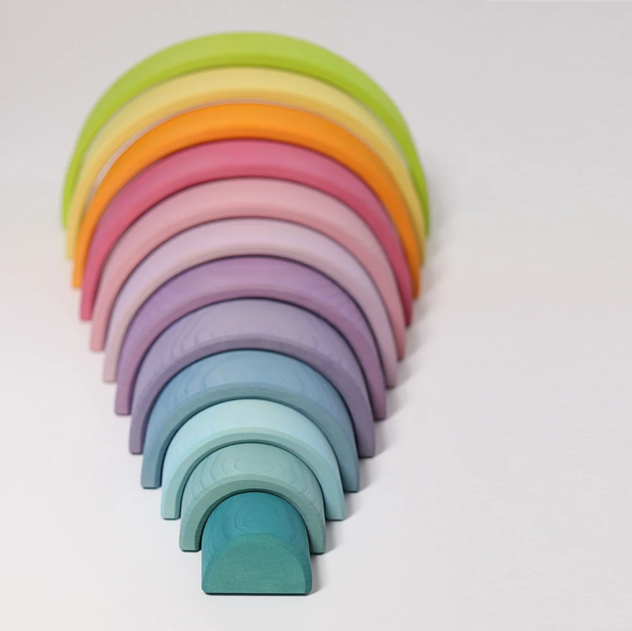 Grimm's Large Stacking Rainbow - Pastel (12 Pcs)