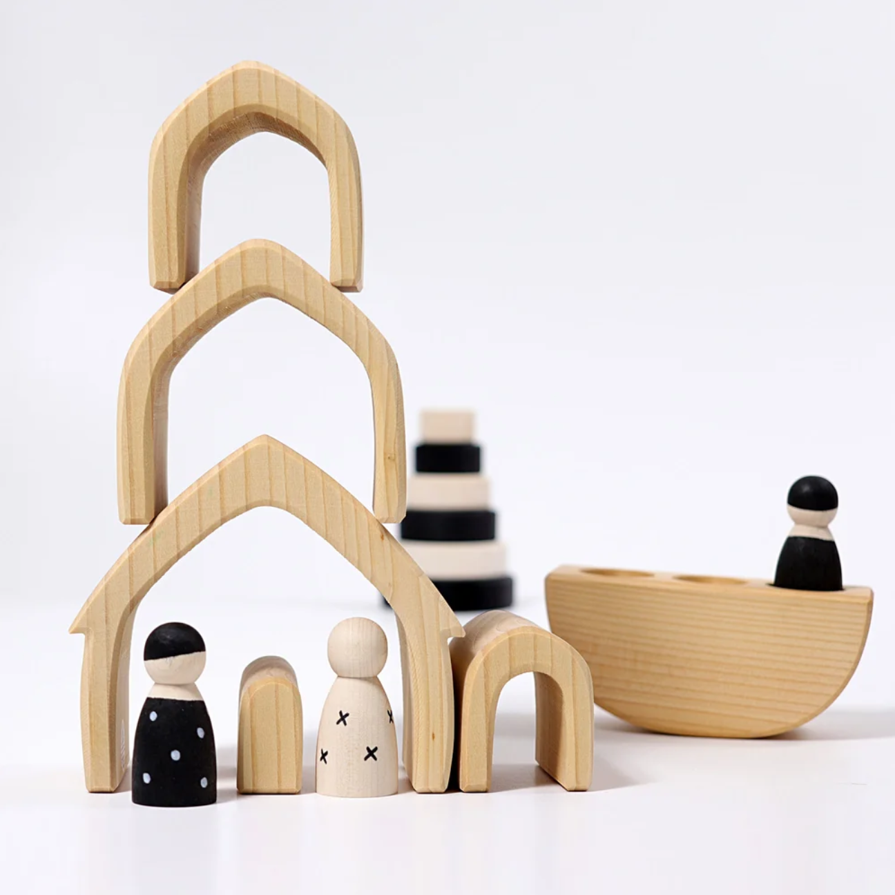 Grimm's Nesting House (Natural)