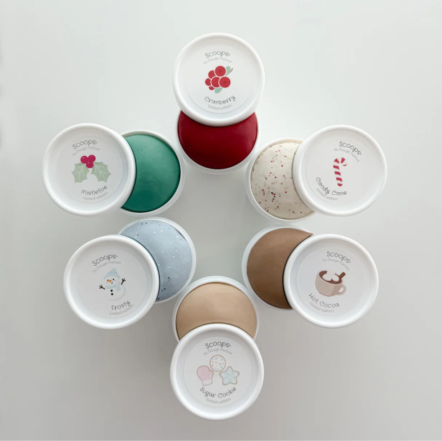 Holiday Parlour Pack™ of 6 Play Doughs