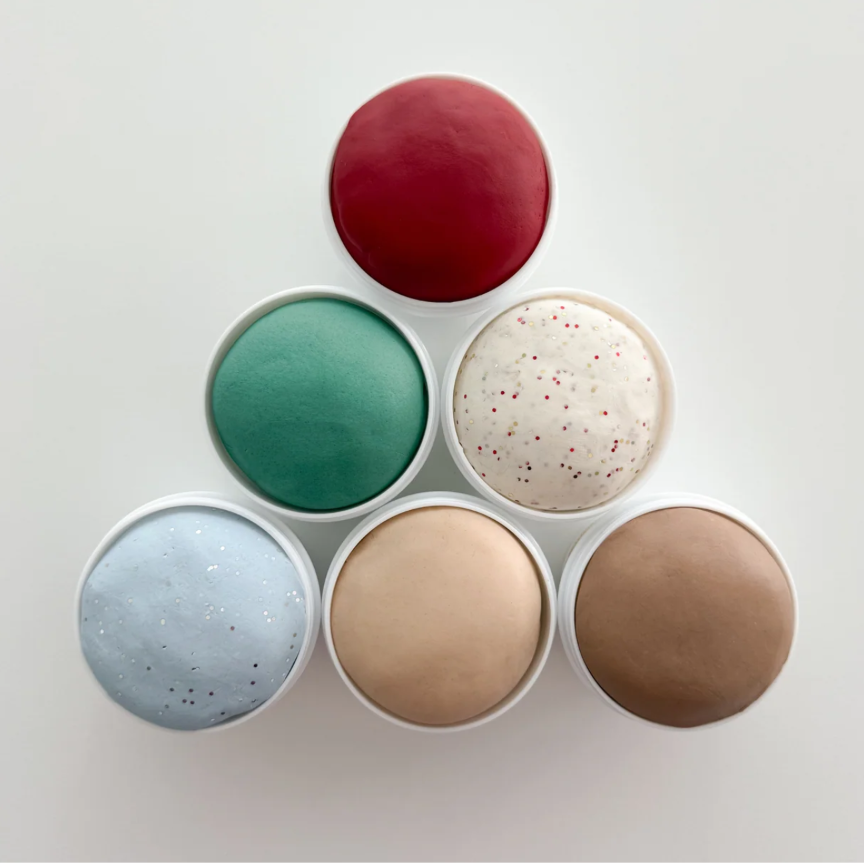 Holiday Parlour Pack™ of 6 Play Doughs
