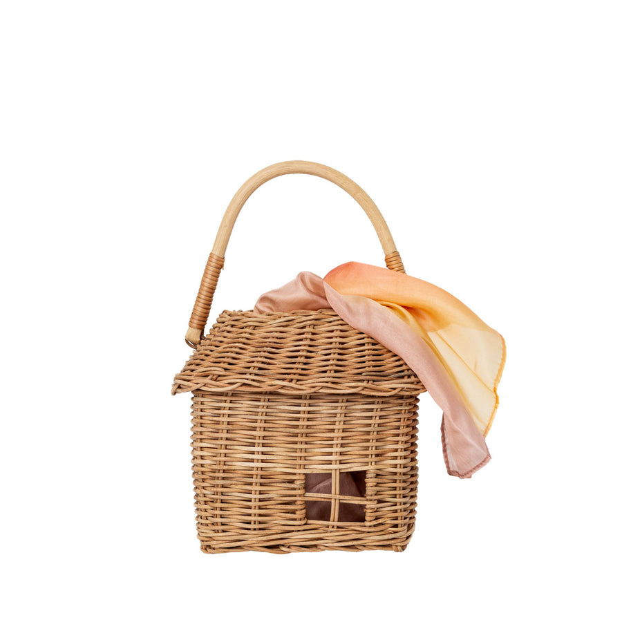 Rattan Hutch Basket (Small) by Olli Ella