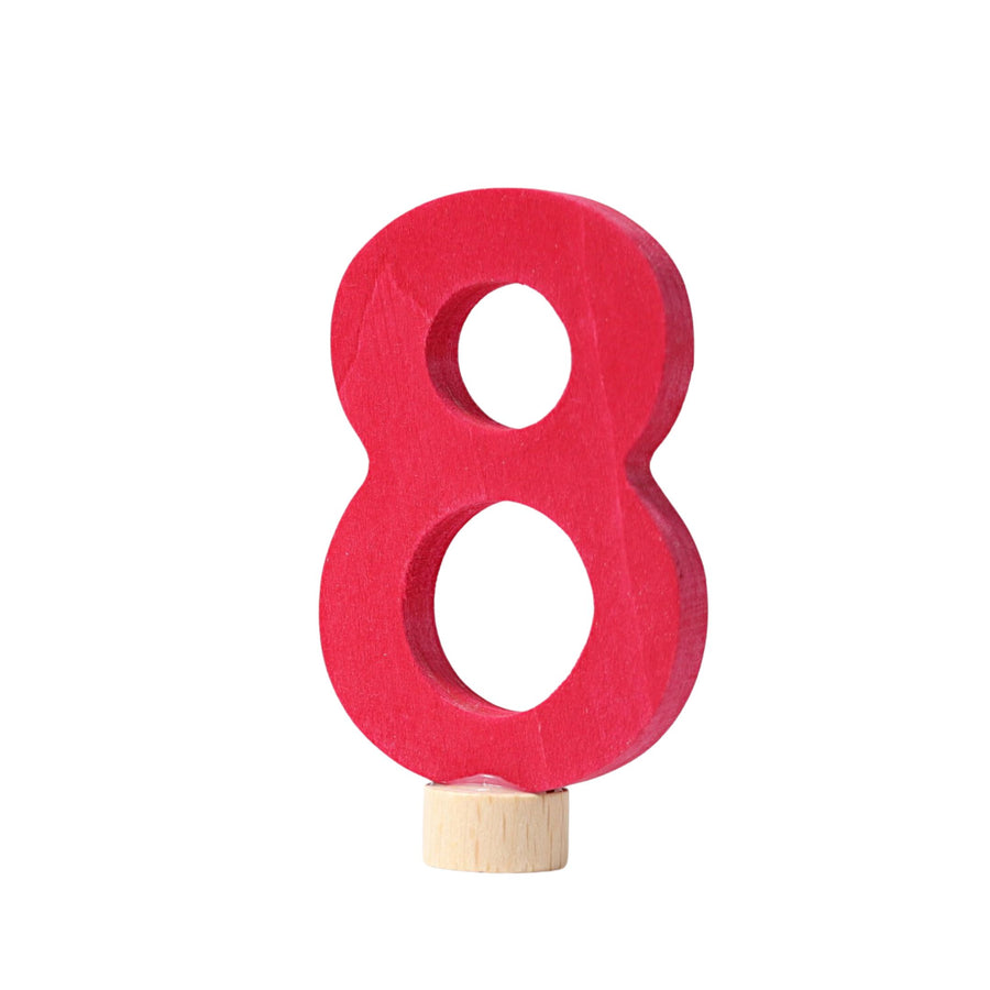 Grimm's Celebration Ring Deco Number 8