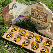 Yellow Door Honey Bee Number Stones (Set of 20)