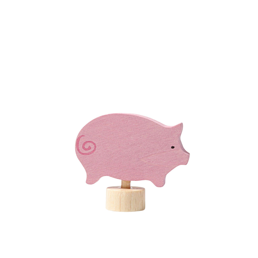 Grimm's Celebration Ring Deco Pink Pig