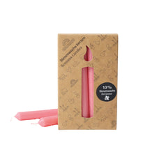 Grimm's 10% Beeswax Candles (Old Rose)