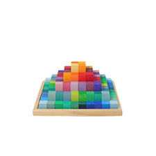 Grimm's Small Stepped Pyramid Building Set