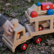 Fagus Car Transporter | Wooden Toy Vehicle