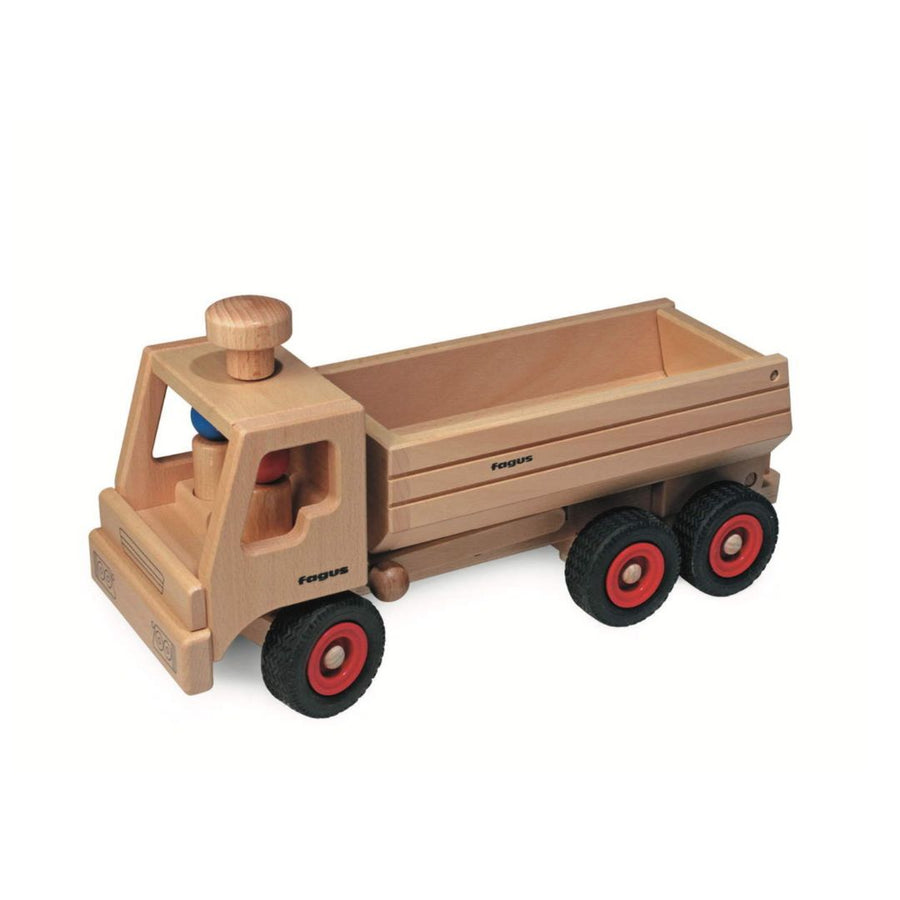 PRE-ORDER Fagus Container Tipper Truck | Wooden Toy Vehicle