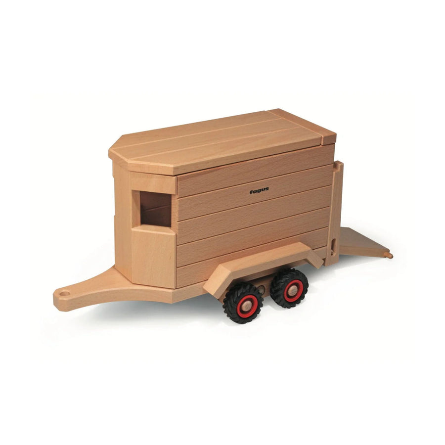 Fagus Horse Cart Trailer | Wooden Toy Vehicle Accessory