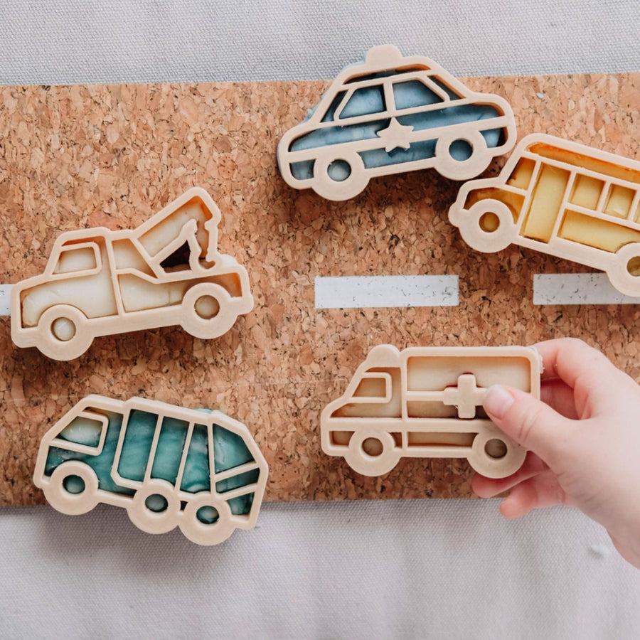 Service Vehicles Eco Cutter Playdough Set