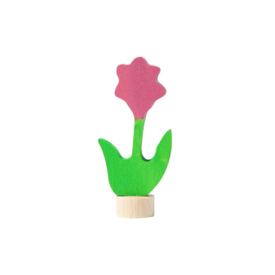 Grimm's Celebration Ring Deco Flower (Pink)