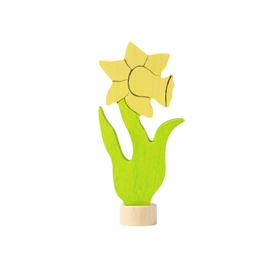 Grimm's Celebration Ring Deco Daffodil