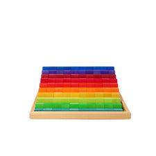Grimm's Small Stepped Counting Block Set (2cm thick)