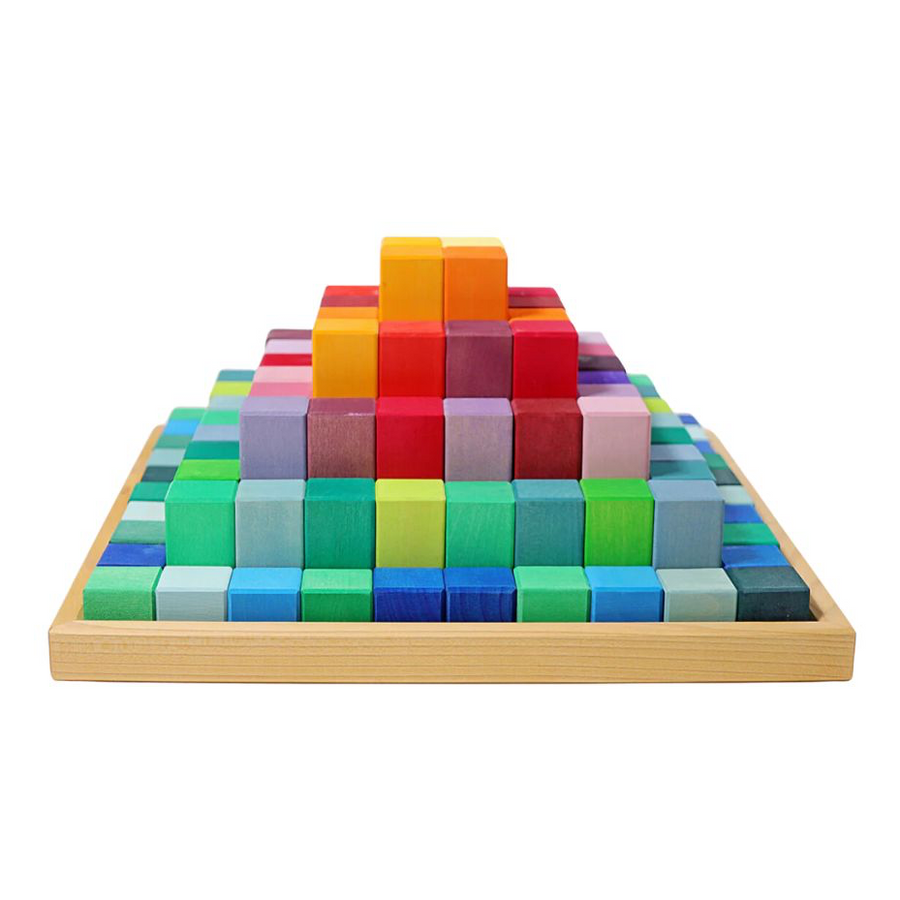 Grimm's Large Stepped Pyramid Building Set