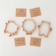Halloween Monster Eco Playdough Stamp Set (without handle)