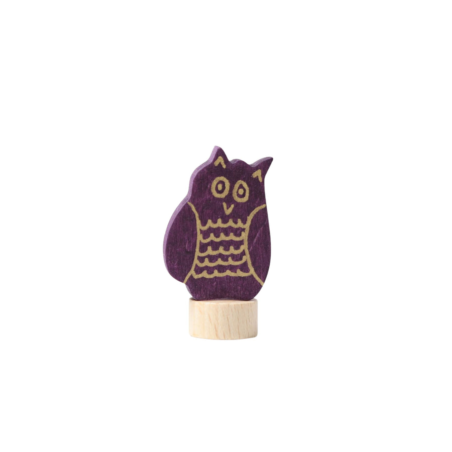 Grimm's Celebration Ring Deco Owl