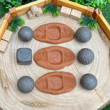 Roll Around Sensory Stones (Farm Animals)