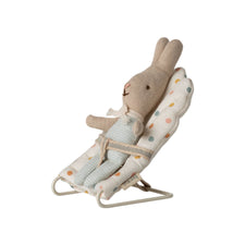 Maileg MY Rabbit (Light Blue Check)