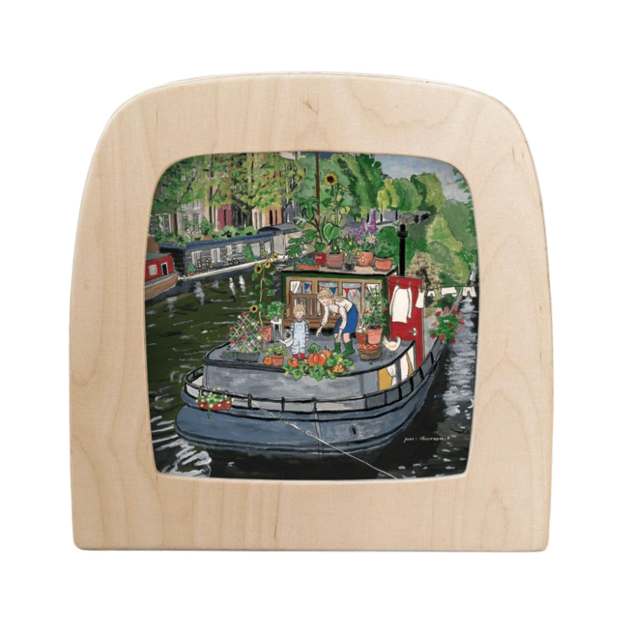 Toverlux Silhouette | Gwen's Illustrations - House Boat Garden