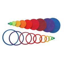 Grimm's Concentric Circles and Rings (Rainbow)