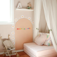 Magic Playwall - Arch Magnetic Wall Decal (Blush)